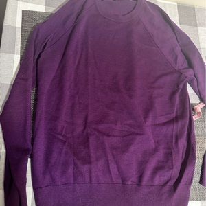 Banana Republic Italian merino wool sweater men’s large purple